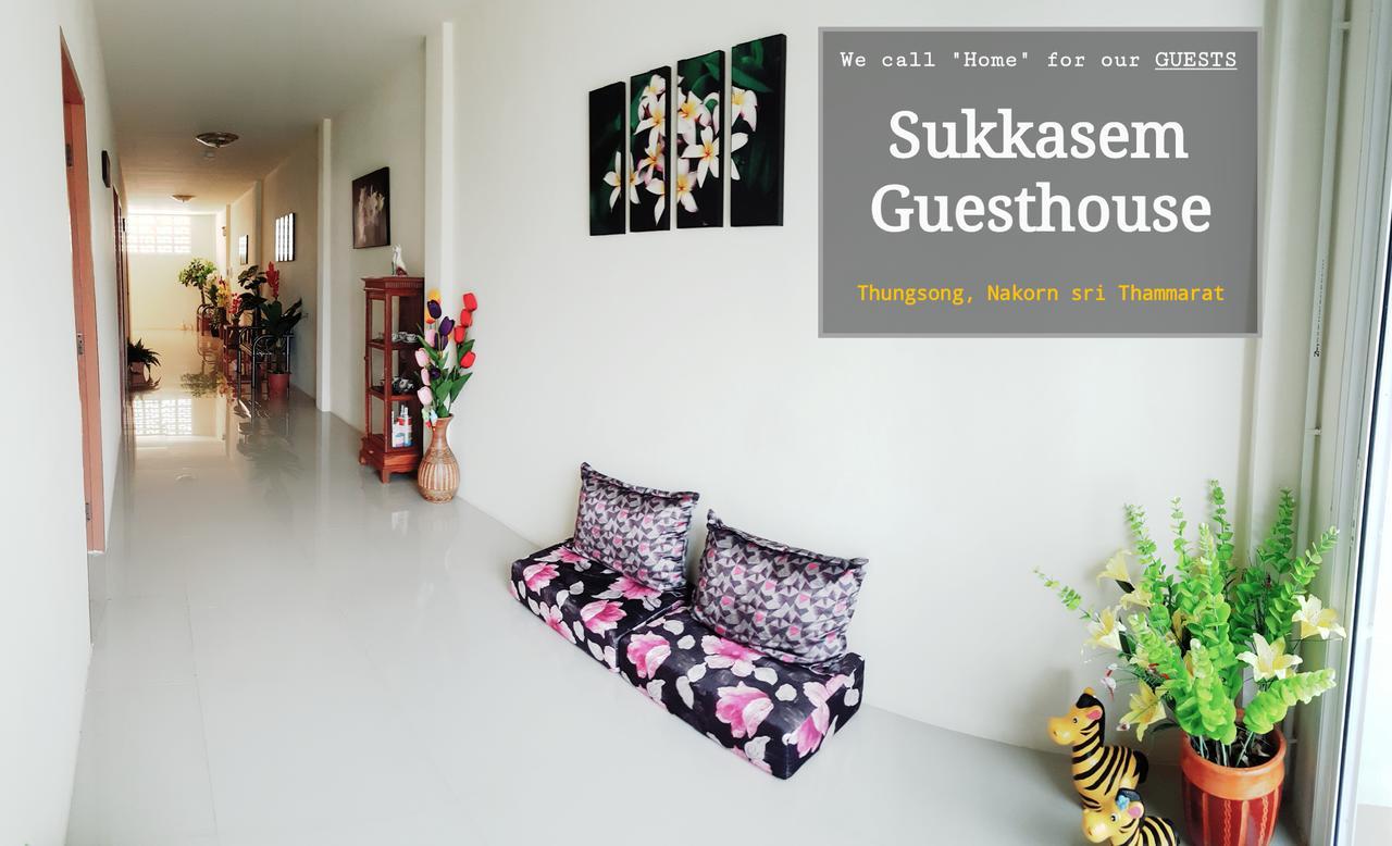 Sukkasem Guesthouse Thungsong Thung Song Eksteriør billede